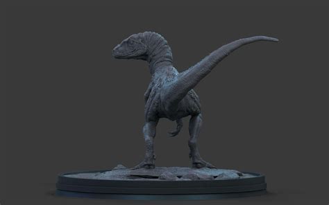 Velociraptor 3d Print Model By Kyokouyou