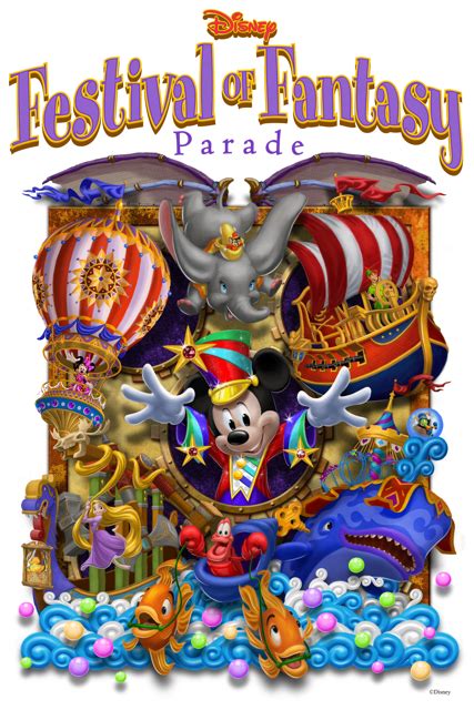 New Festival Of Fantasy Parade Key Image Poster The Disney Blog