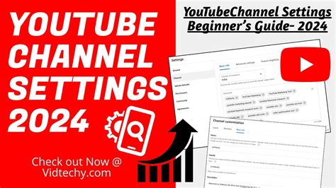 Youtube Channel Settings Youtube Channel Basic Settings In 2024 Youtube