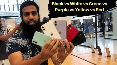 Iphone 11 Colour Comparison Youtube