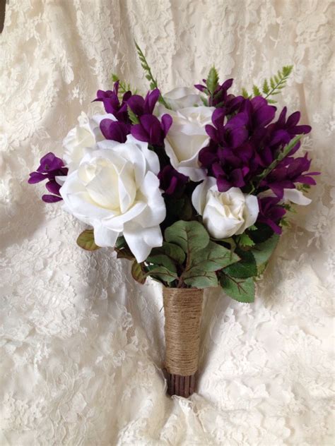 purple silk flowers wrapped in twine how to wrap flowers silk flowers purple silk