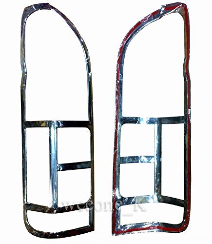 Chrome Rear Tail Light Taillight Lamp Cover Trim For Toyota Hiace