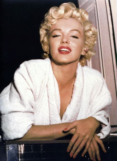 Thecinamonroe Marilyn Monroe During The Filming