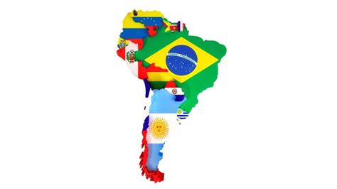 Brazil, guyana, bolivia, chile, colombia, peru, uruguay, venezuela, suriname, ecuador, paraguay. Os Países da América do Sul - YouTube