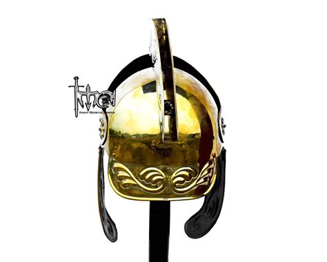 Brass Roman Attic Helmet Medieval Armour