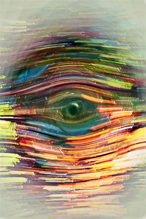 Abstract Eye Digital Art By Susan Leggett