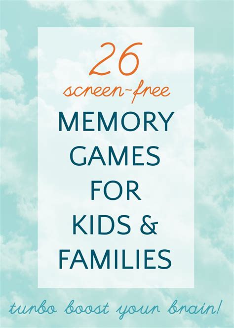 Players of all ages and iq levels will have a blast playing our brain games online. 26 Brain Boosting Memory Games for Kids