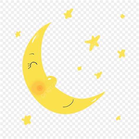 การ์ตูนสีเหลืองยิ้มพระจันทร์ดวงจันทร์ ดวงจันทร์ การ์ตูนดวงจันทร์