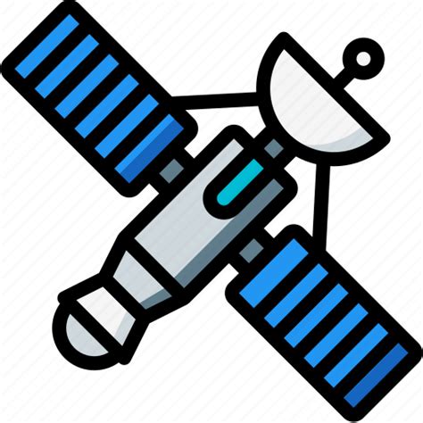 Astronaut Satellite Space Icon