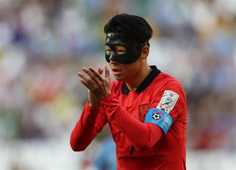 Why Is Son Heung Min Wearing A Mask For South Korea At
