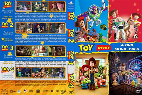 Toy Story 4 Pack R1 Custom Dvd Cover Dvdcovercom