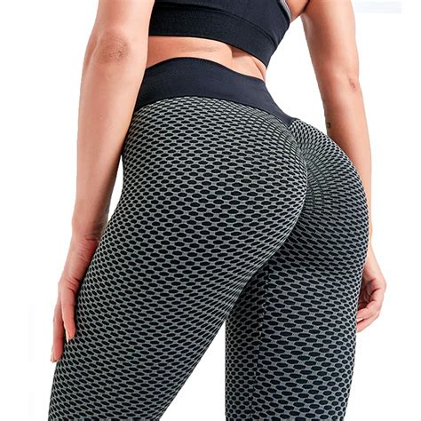 hunluyen tik tok leggings women butt lifting workout tights plus size sports high waist yoga