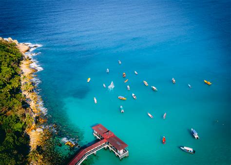 Aerial View Of Boats On Sea · Free Stock Photo