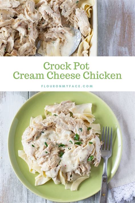 Crock Pot Cream Cheese Chicken Recipe Recipe Cream Cheese Chicken