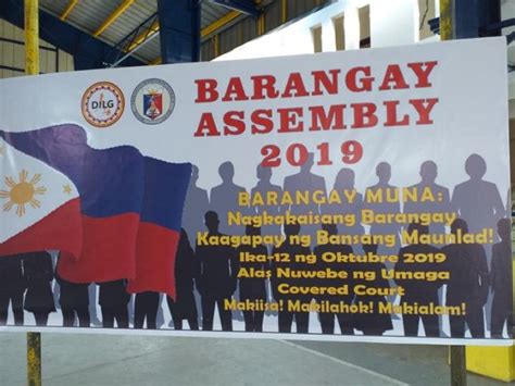 Barangay Assembly Sa Queen’s Row Central Sa Pangunguna Ni Barangay Captain Rey Palabrica