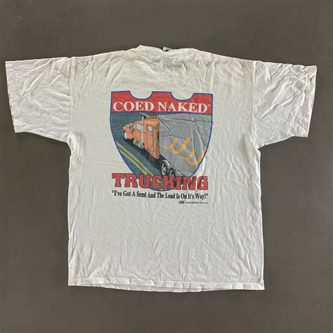 Vintage 1990er Jahre Coed Naked T Shirt Gr Xl Etsy