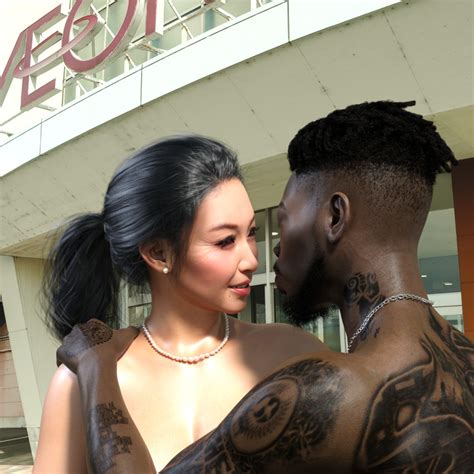 Rule 34 3d Asian Asian Female Bmaf Couple Dark Skinned Male Dark Skin
