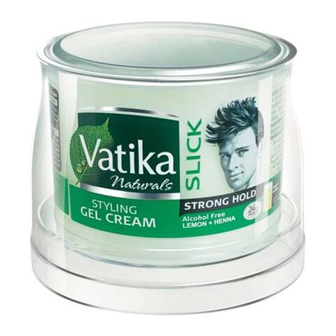 Buy Dabur Vatika Naturals Strong Hold Slick Styling Hair Gel Cream