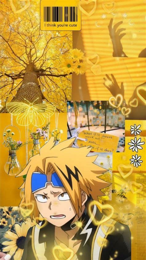 Mha Denki Wallpaper Aesthetic You Can Also Upload And Share Your