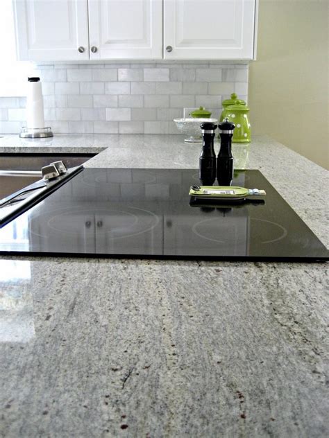 White Kitchen Cabinets Granite Countertops Photos