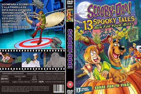 Pb Dvd Cover Caratula Free Scooby Doo 13 Spooky Tales Run For Your Life Dvd Cover 2013