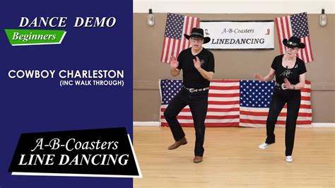Cowboy Charleston Line Dance Demo Walk Through Youtube