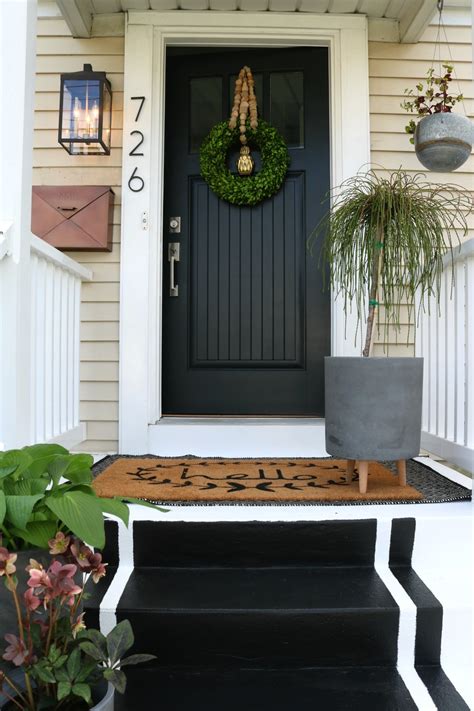 Want to known how to repaint your front door? Painted Front Door Tips and our new PINK Door - Nesting ...