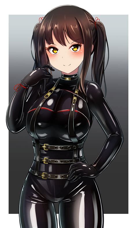 Ibusuki Original Commentary Request Highres 1girl Black Bodysuit