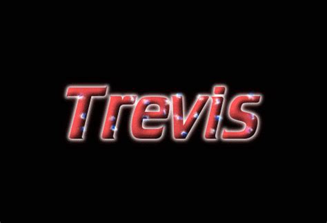 Trevis Logotipo Ferramenta de Design de Nome Grátis a partir de Texto