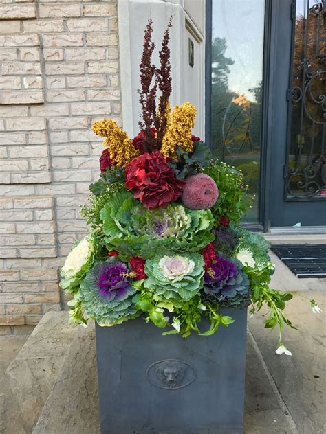Outdoor Fall Arrangements Fall Arrangements Fall Outdoor Floral