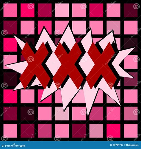 Symbole Xxx Illustration Stock Illustration Du Pornographique