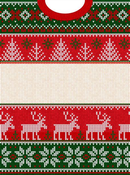 Best Ugly Sweater Background Illustrations Royalty Free Vector