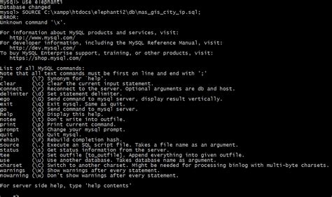 Mysql Can Not Run A Sql File Windows Command Line Using Source