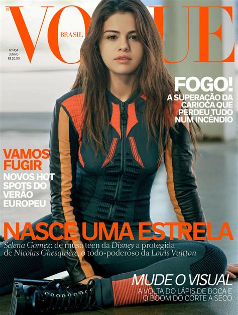 Selena Gomez For Vogue Magazine Brasil 2016 Hawtcelebs