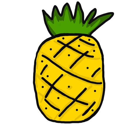 Pineapple Fruit Illustration 13993967 Png
