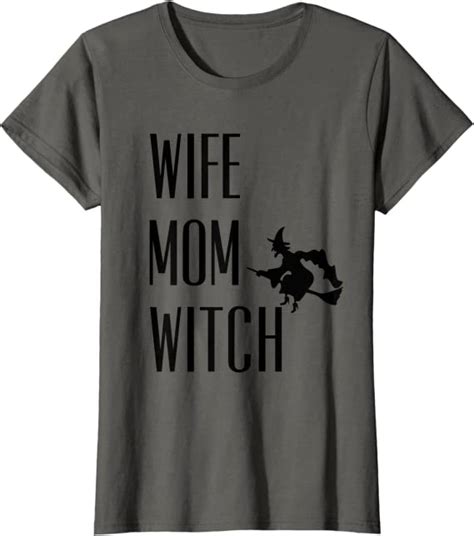 Damen Wife Mom Witch Shirt100 That Witch Feeling Witchy Mama T Shirt