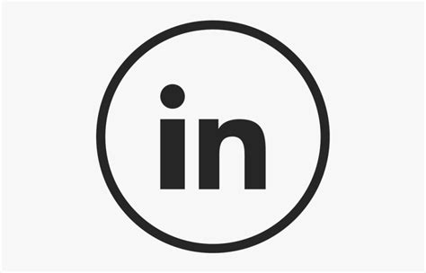 Linkedin Icon Png Circle Transparent Png Kindpng