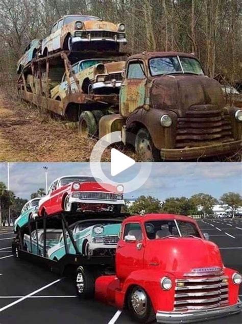 Full Restoration 👍 In 2020 Classic Cars Trucks Vintage Trucks