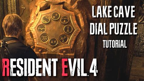 Resident Evil Lake Cave Dial Puzzle Solution Youtube
