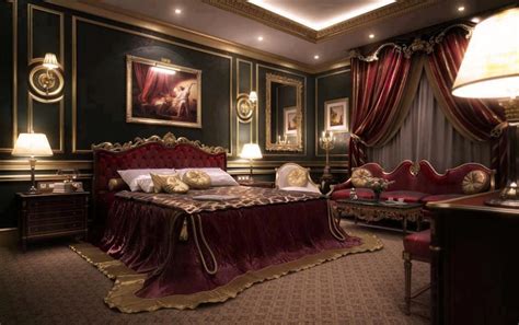 Luxury Luxurious Bedrooms Royal Bedroom Mansion Interior
