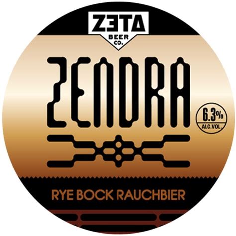 Cerveza Zendra Aye Bock Rauchbier Zeta Beer Alacena De La Vega