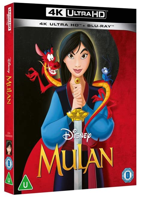Mulan K Ultra HD Blu Ray Free Shipping Over HMV Store