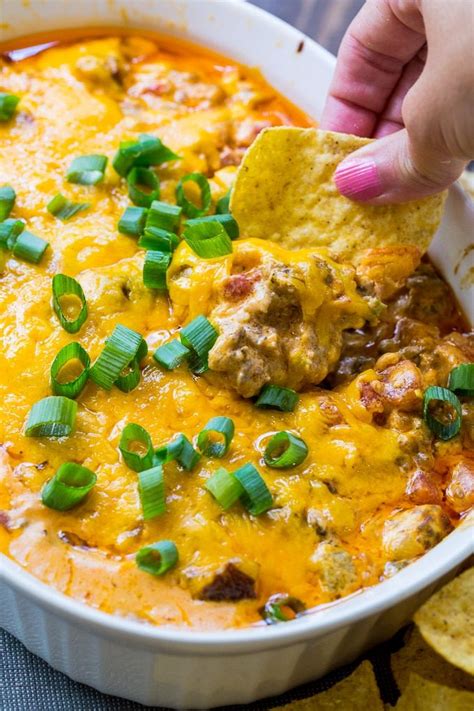 Have it plain or dressed with the condiments you prefer. Spicy Shrimp Dip | Recipe (With images) | Cheese dip, Sausage cheese dip, Spicy sausage