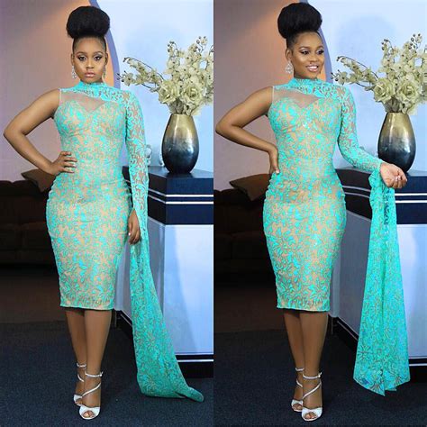 Best Nigerian Lace And Velvet Dress Styles Fashenista