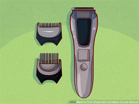 If your hair grows back very fast, you may want to trim. 3 Ways to Trim Chest Hair and Make It Look Natural - wikiHow