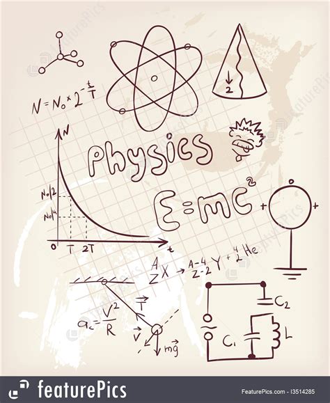 Science Physics Set Stock Illustration I3514285 At