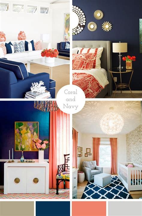 Brown and blue living room clinicaltrialbase me. Color Inspiration complimentary colors for navy blue- home ...