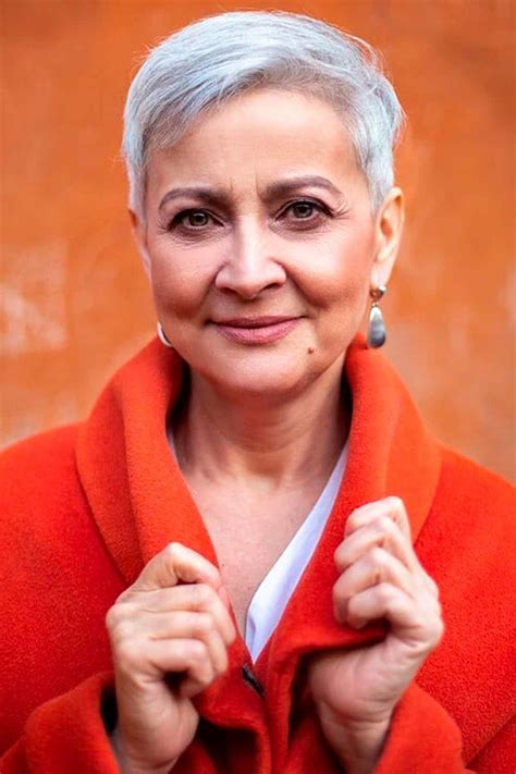 Short hair gives you an interesting look because it is a combination of cute, childish and boyish styles. 45 Pixie Haircuts For Women Over 50 To Enjoy Your Age in ...