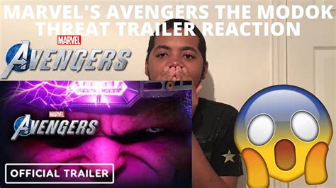 Marvels Avengers The Modok Threat Trailer Reaction Youtube