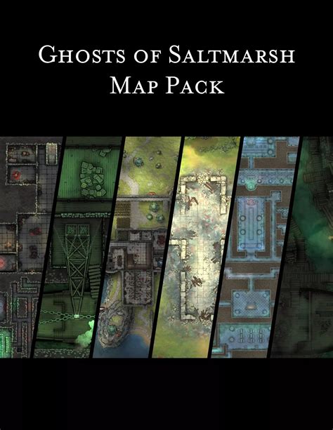 Free Ghosts Of Saltmarsh Map Compendium For Foundry Vtt Chapters 5 8